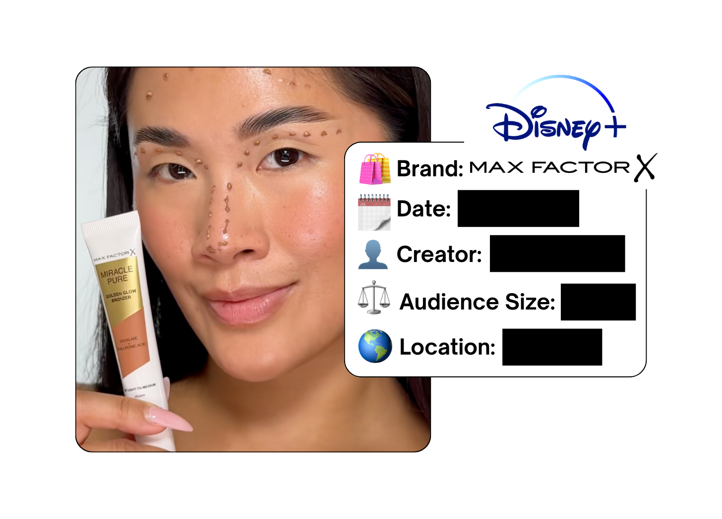 Spotted: Disney x Max Factor in a new paid collab