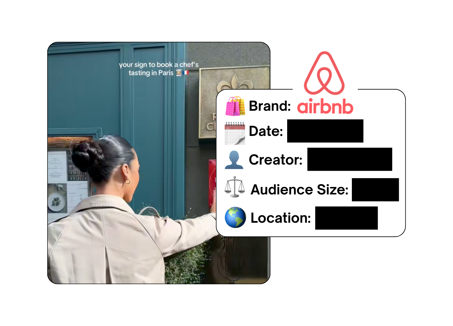Spotted: Airbnb in a new paid collab