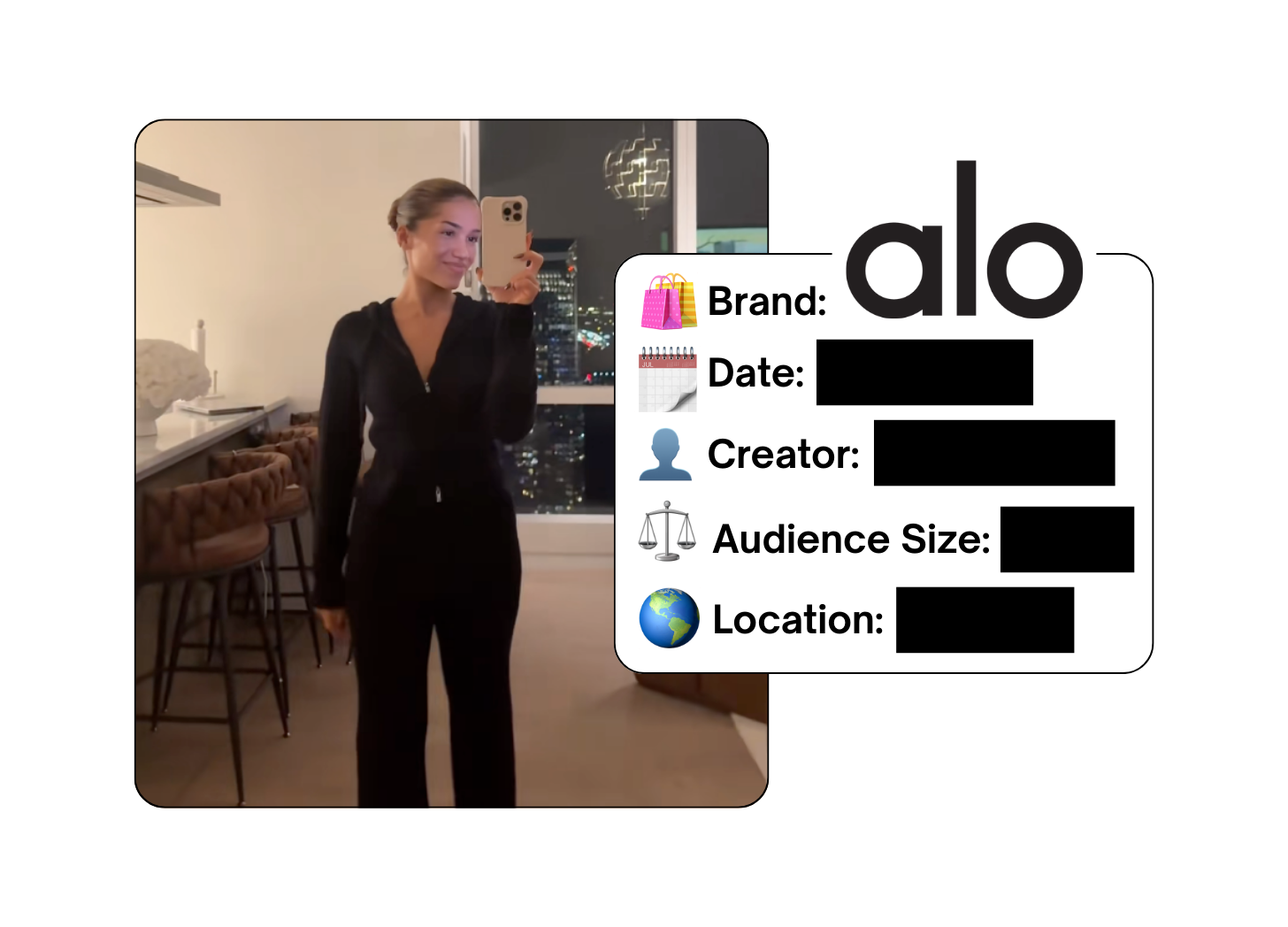 Spotted: Alo in a new paid collab