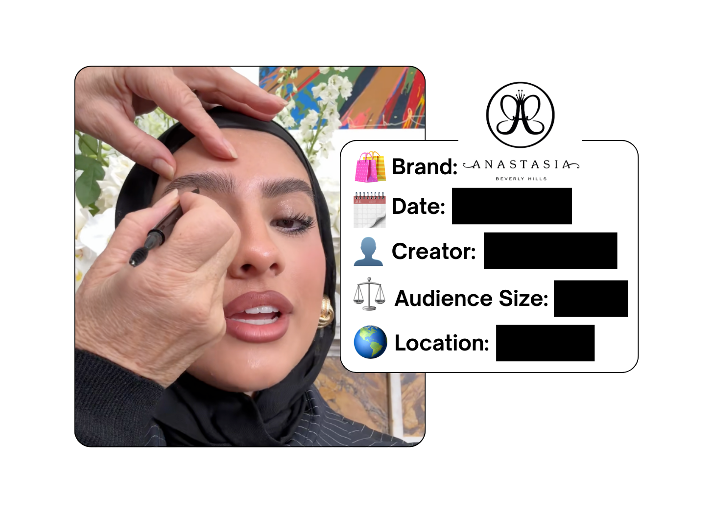 Spotted: Anastasia Beverly Hills in a new paid collab