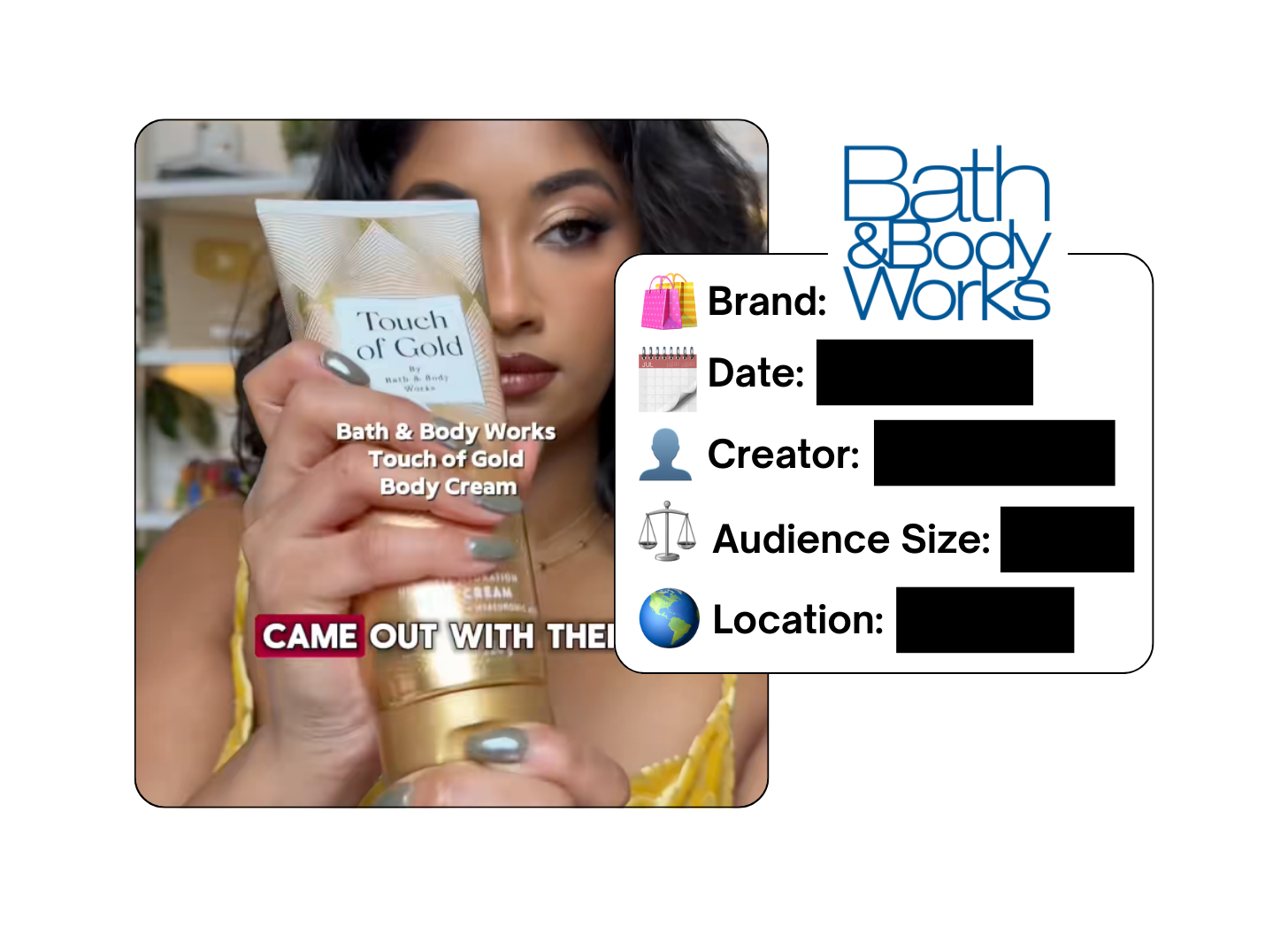 Spotted: Bath & Body Works in a new paid collab