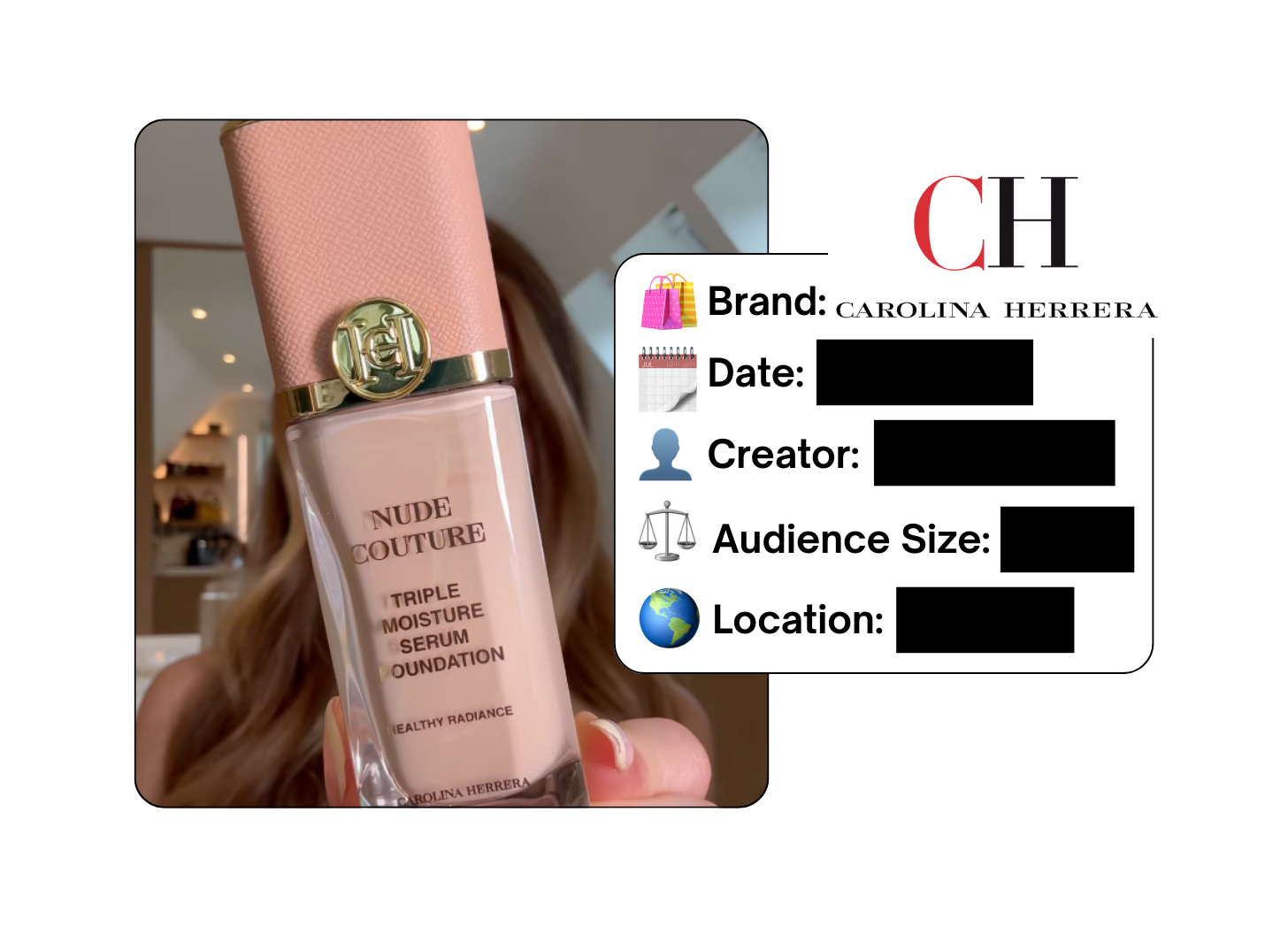 Spotted: Carolina Herrera in a new paid collab