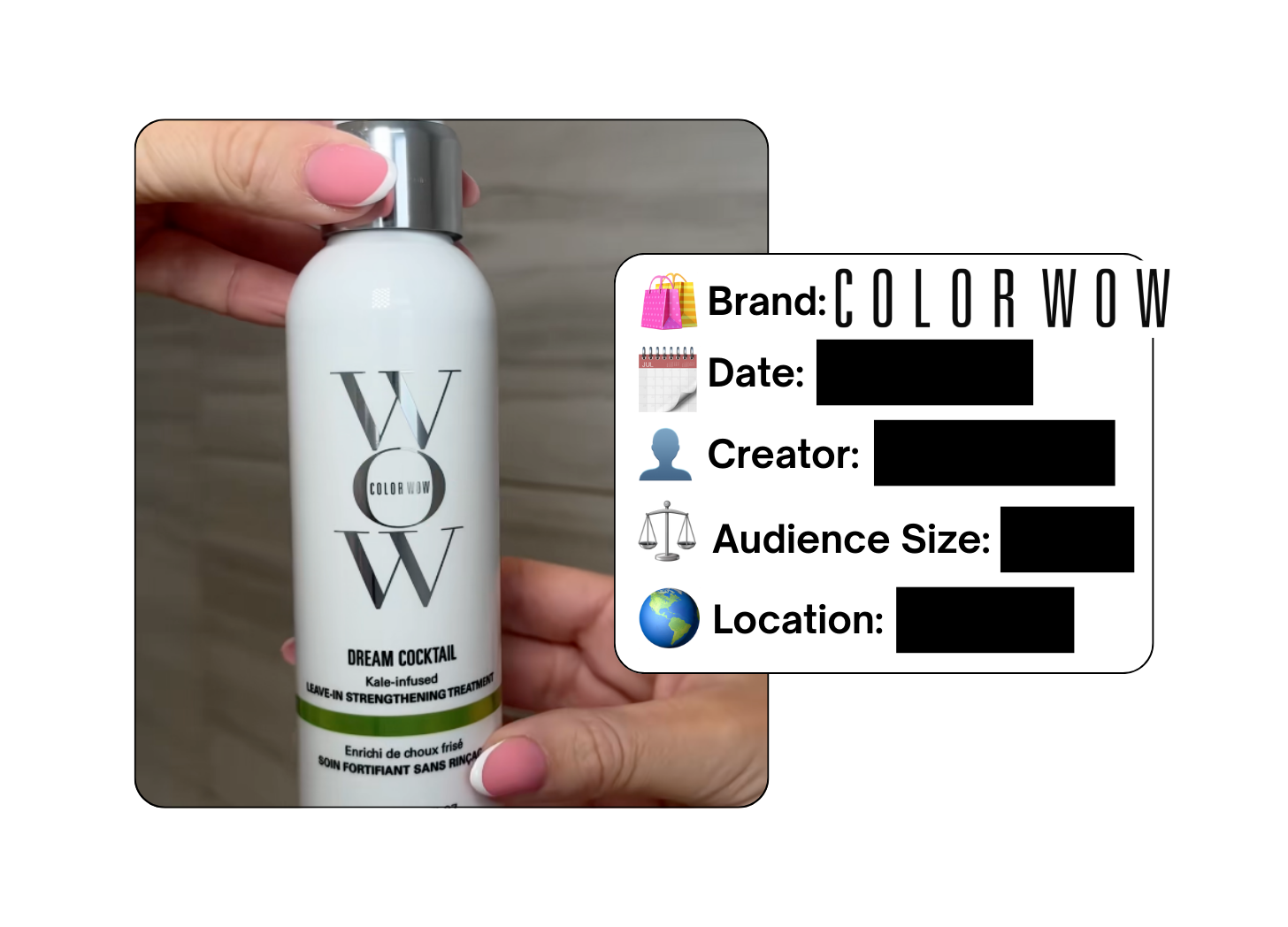Spotted: Color Wow in a new paid collab