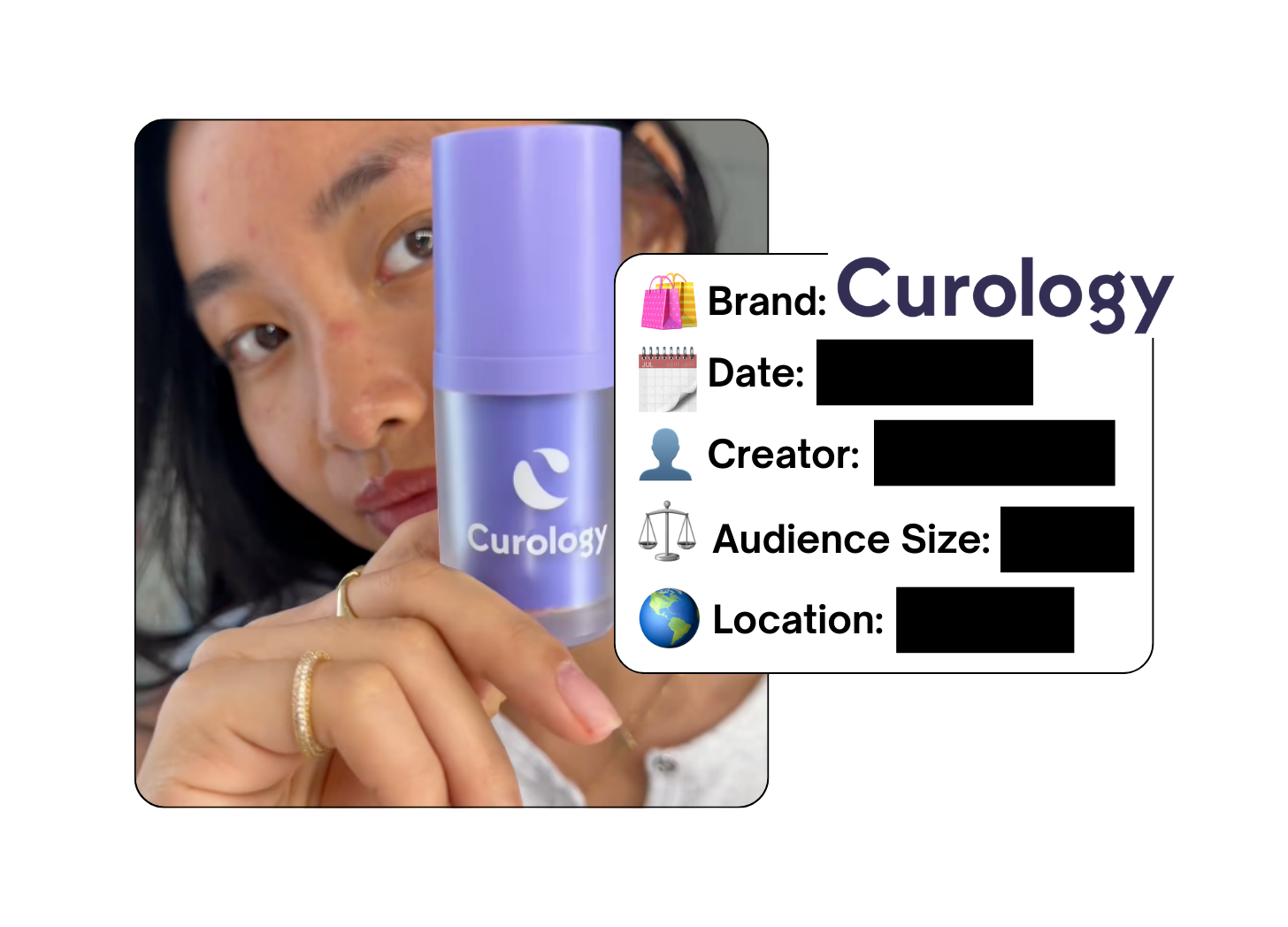 Spotted: Curology in a new paid collab