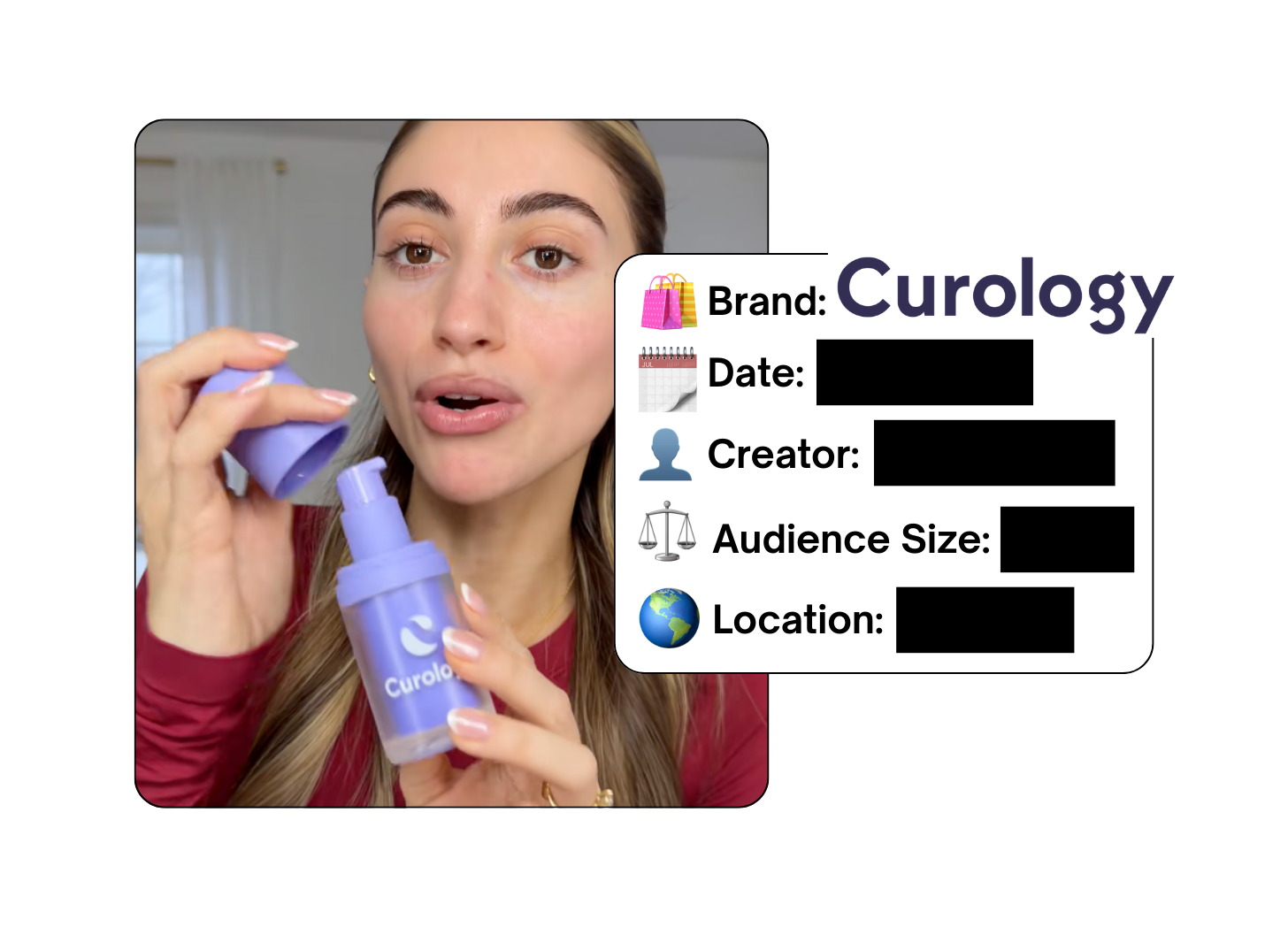Spotted: Curology in a new paid collab