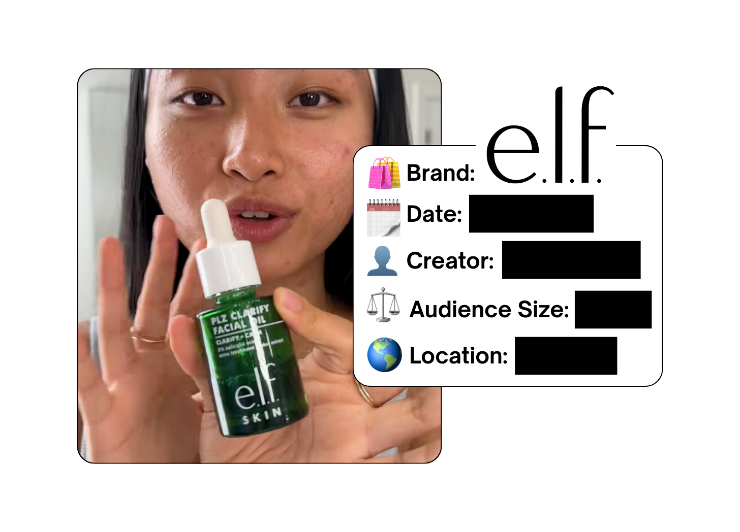 Spotted: Elf Cosmetics in a new paid collab