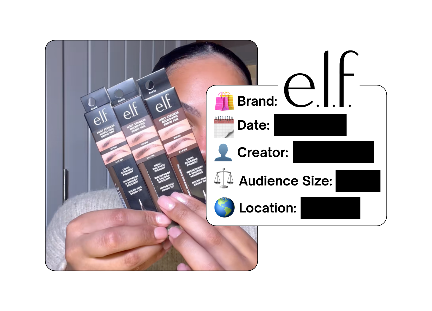 Spotted: Elf Cosmetics in a new paid collab