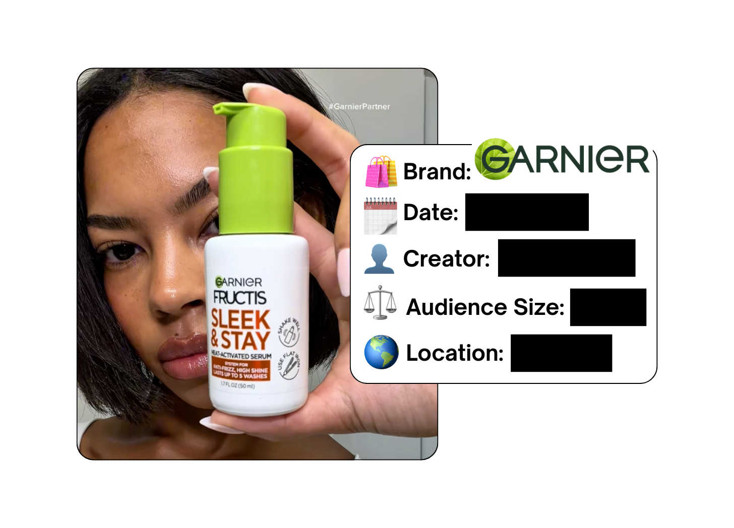 Spotted: Garnier in a new paid collab