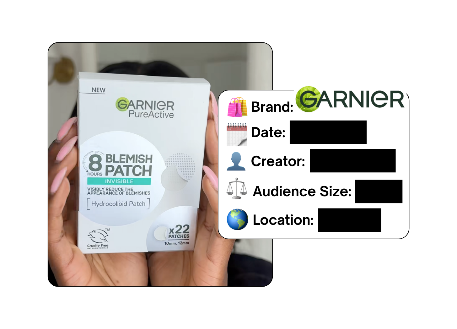 Spotted: Garnier in a new paid collab