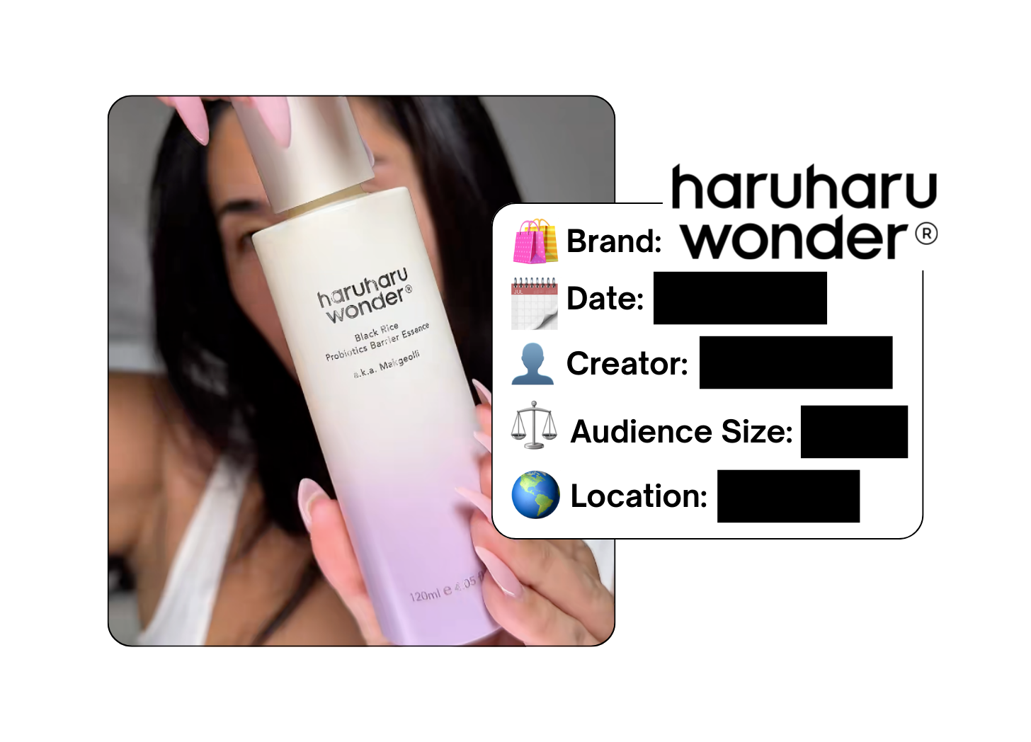 Spotted: Haruharu Wonder in a new paid collab