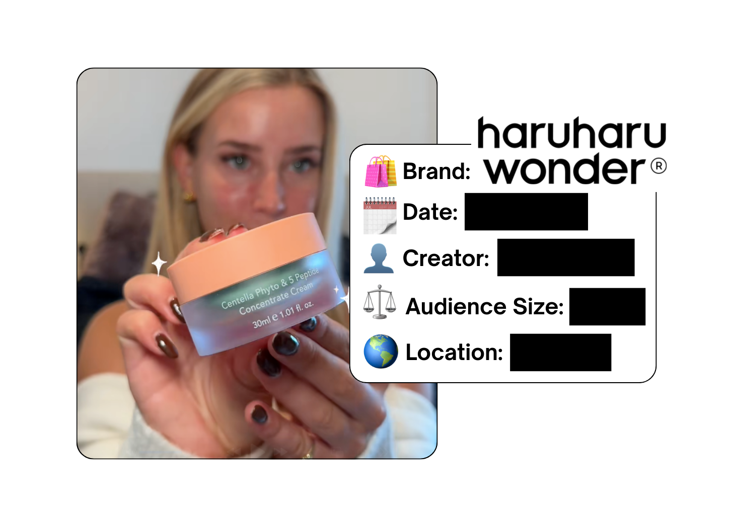 Spotted: Haruharu Wonder in a new paid collab