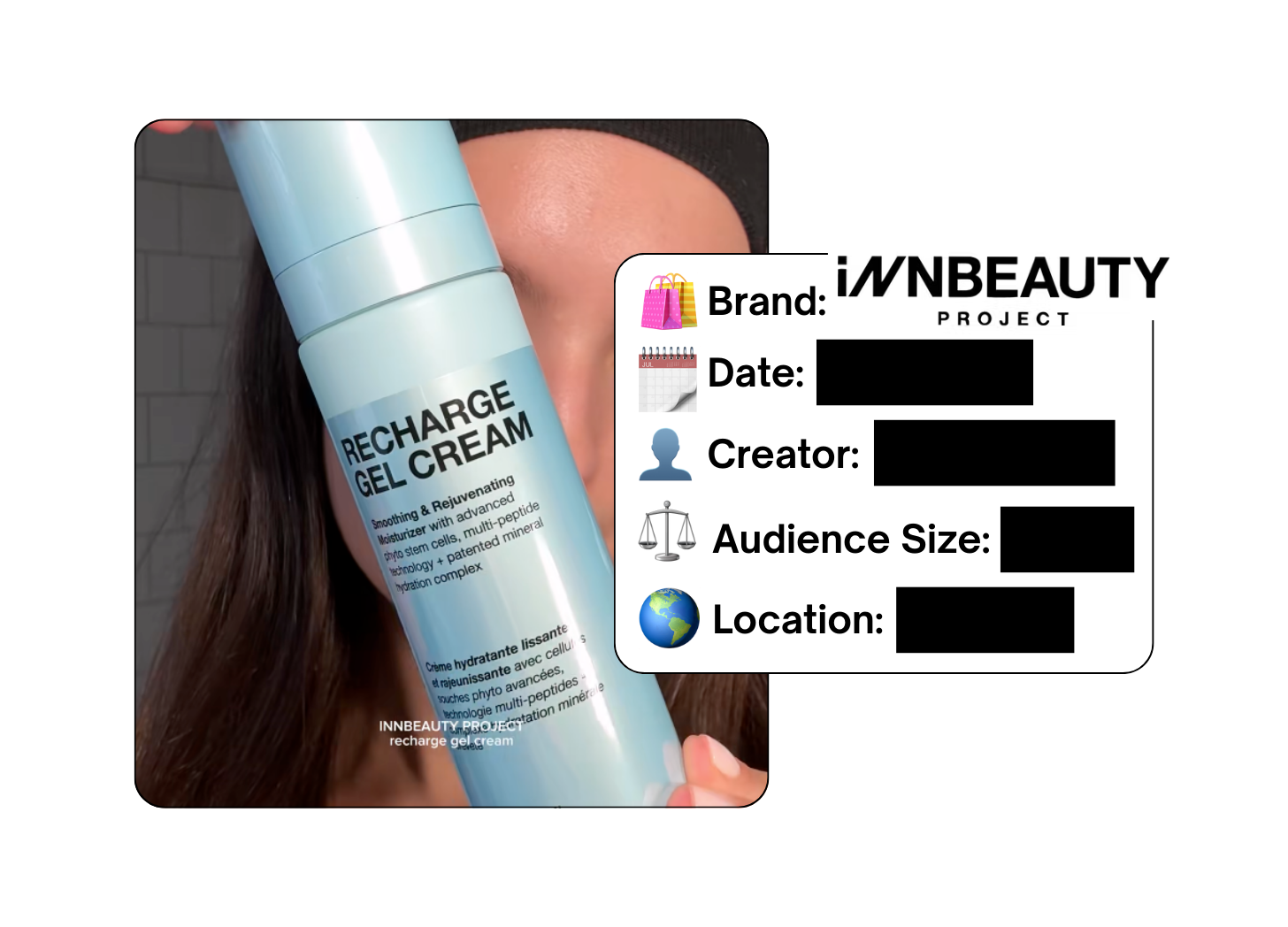 Spotted: INNBEAUTY PROJECT in a new paid collab