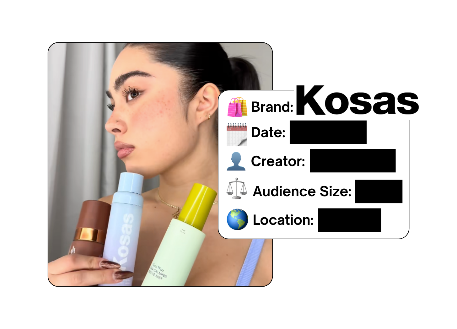 Spotted: Kosas in a new paid collab