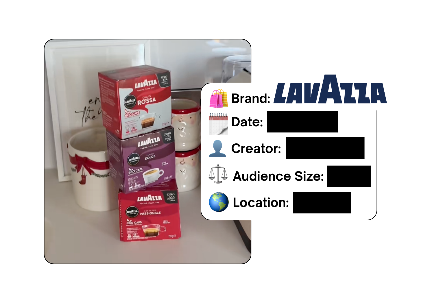 Spotted: Lavazza in a new paid collab