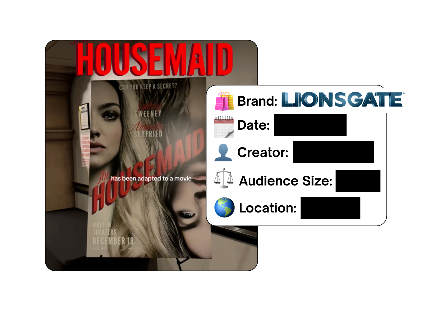 Spotted: Lionsgate in a new paid collab