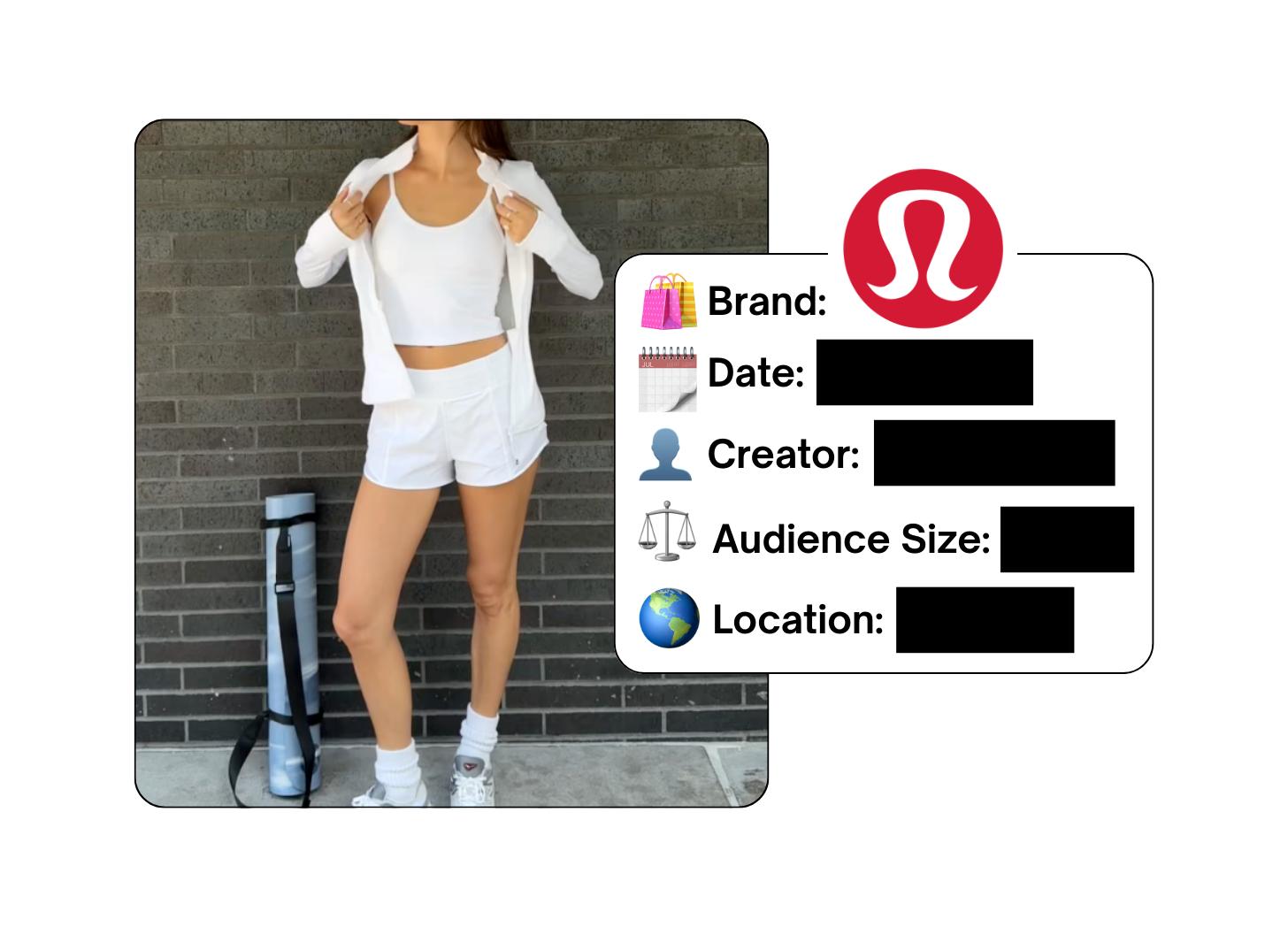 Spotted: Lululemon in a new paid collab