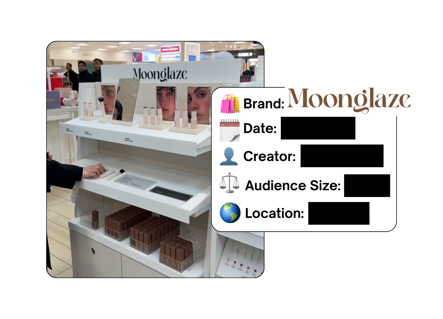 Spotted: Moonglaze in a new paid collab