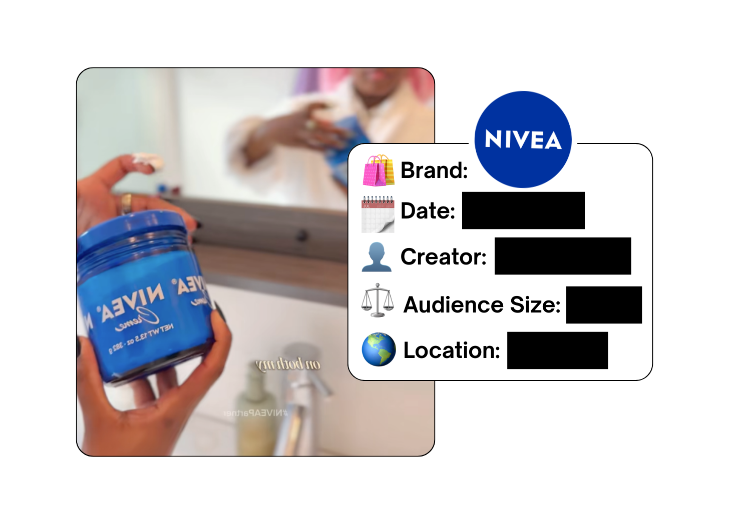 Spotted: NIVEA in a new paid collab