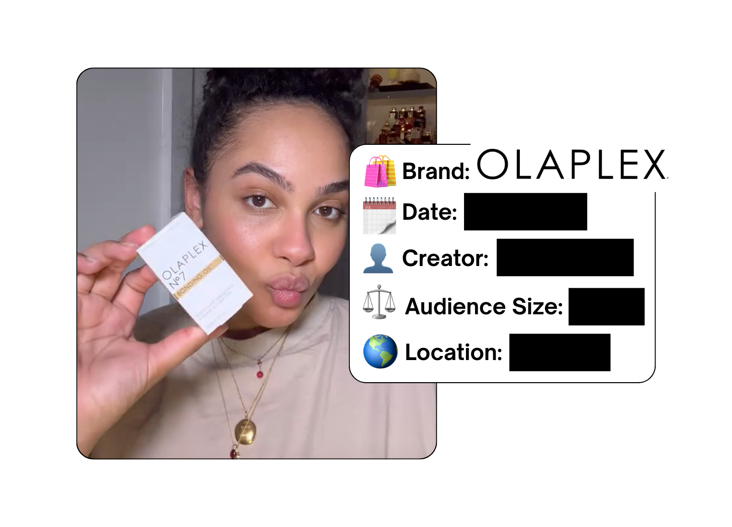 Spotted: Olaplex in a new paid collab