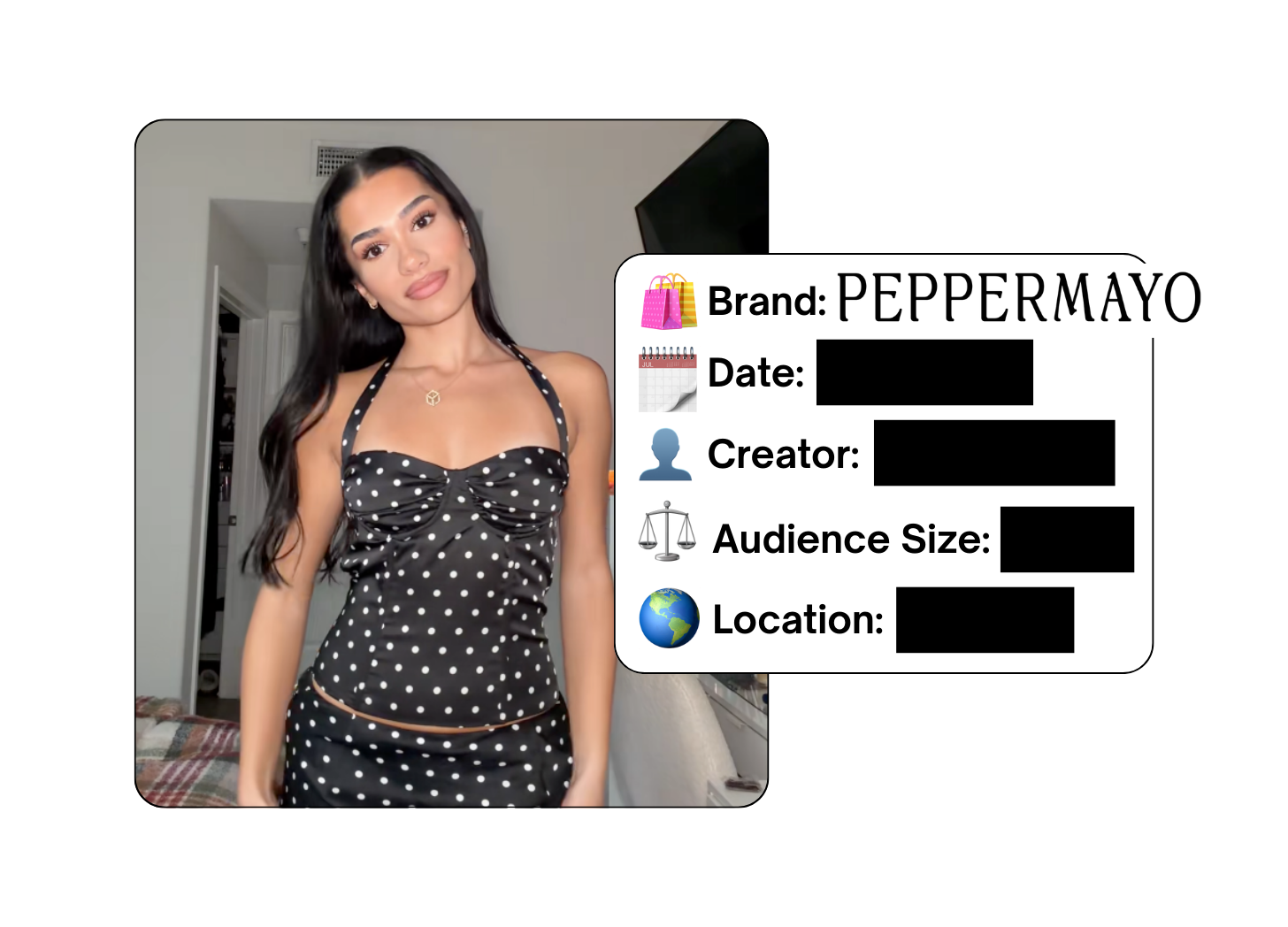 Spotted: PEPPERMAYO in a new paid collab