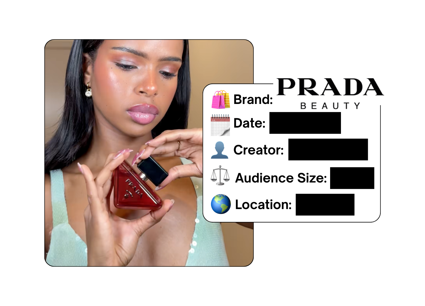 Spotted: Prada Beauty in a new paid collab