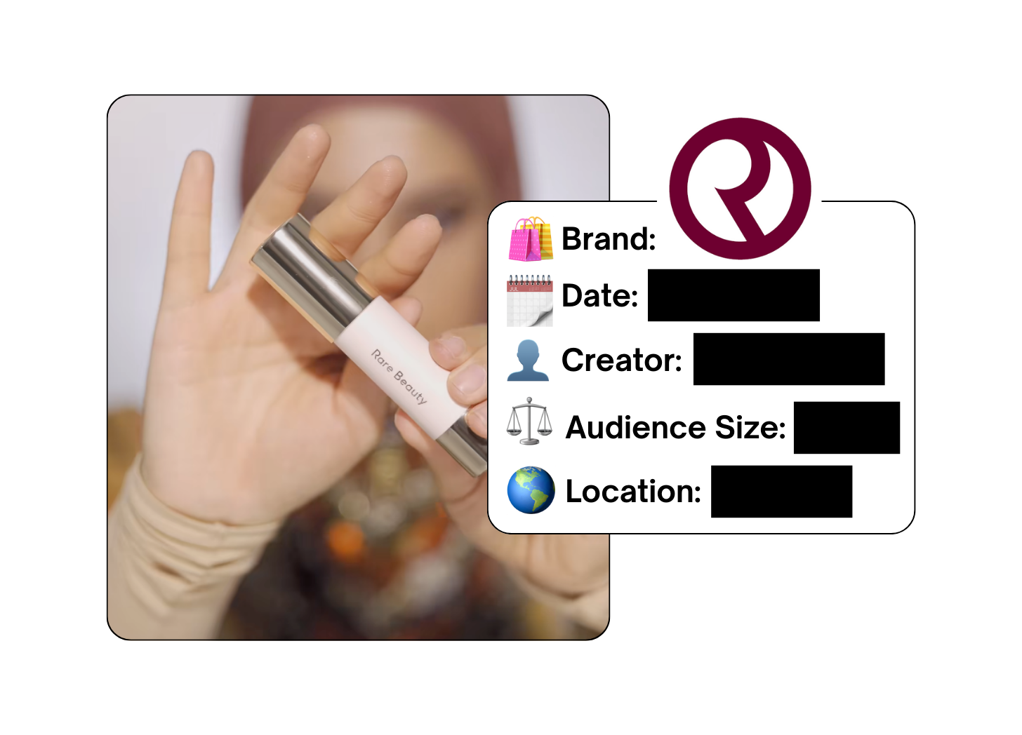 Spotted: Rare Beauty in a new paid collab