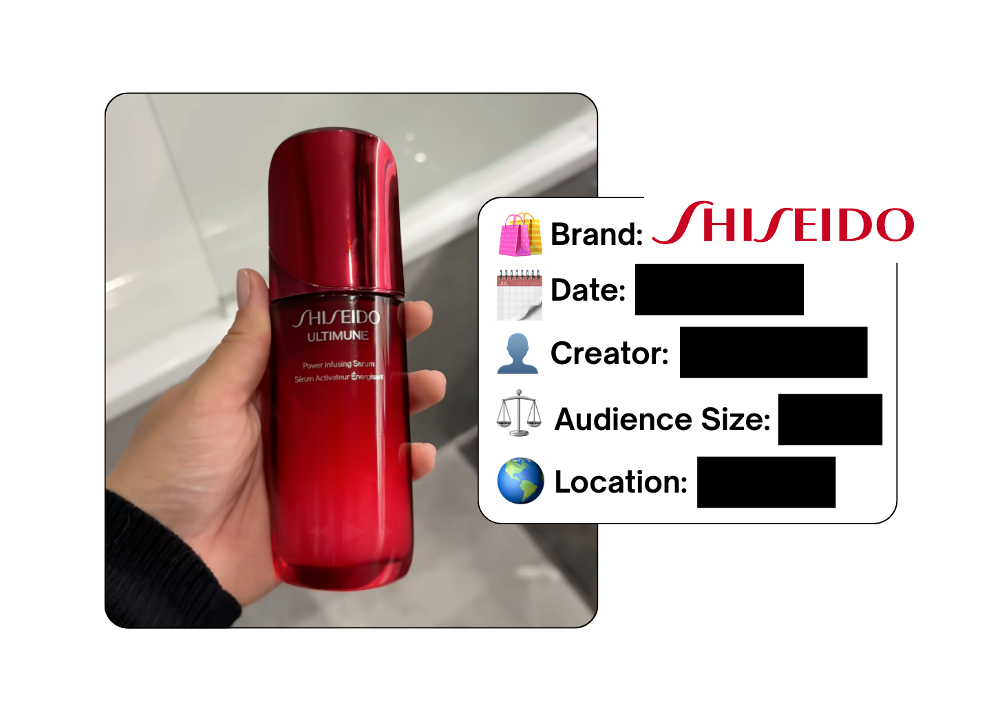 Spotted: SHISEIDO in a new paid collab