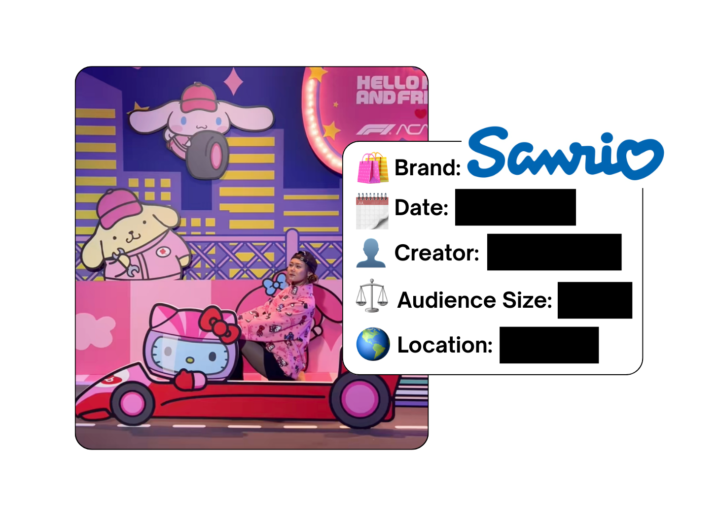 Spotted: Sanrio in a new paid collab
