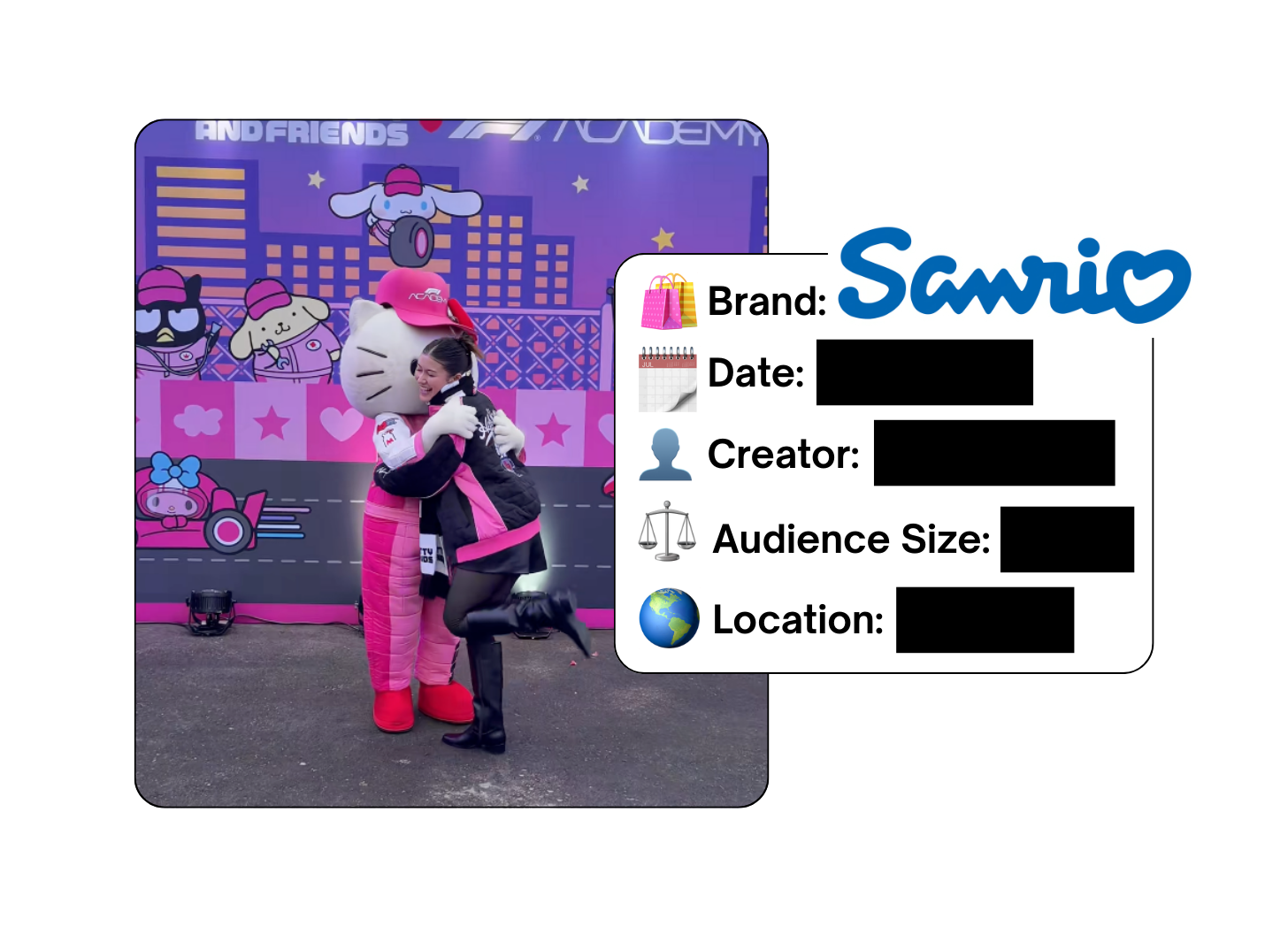 Spotted: Sanrio in a new paid collab