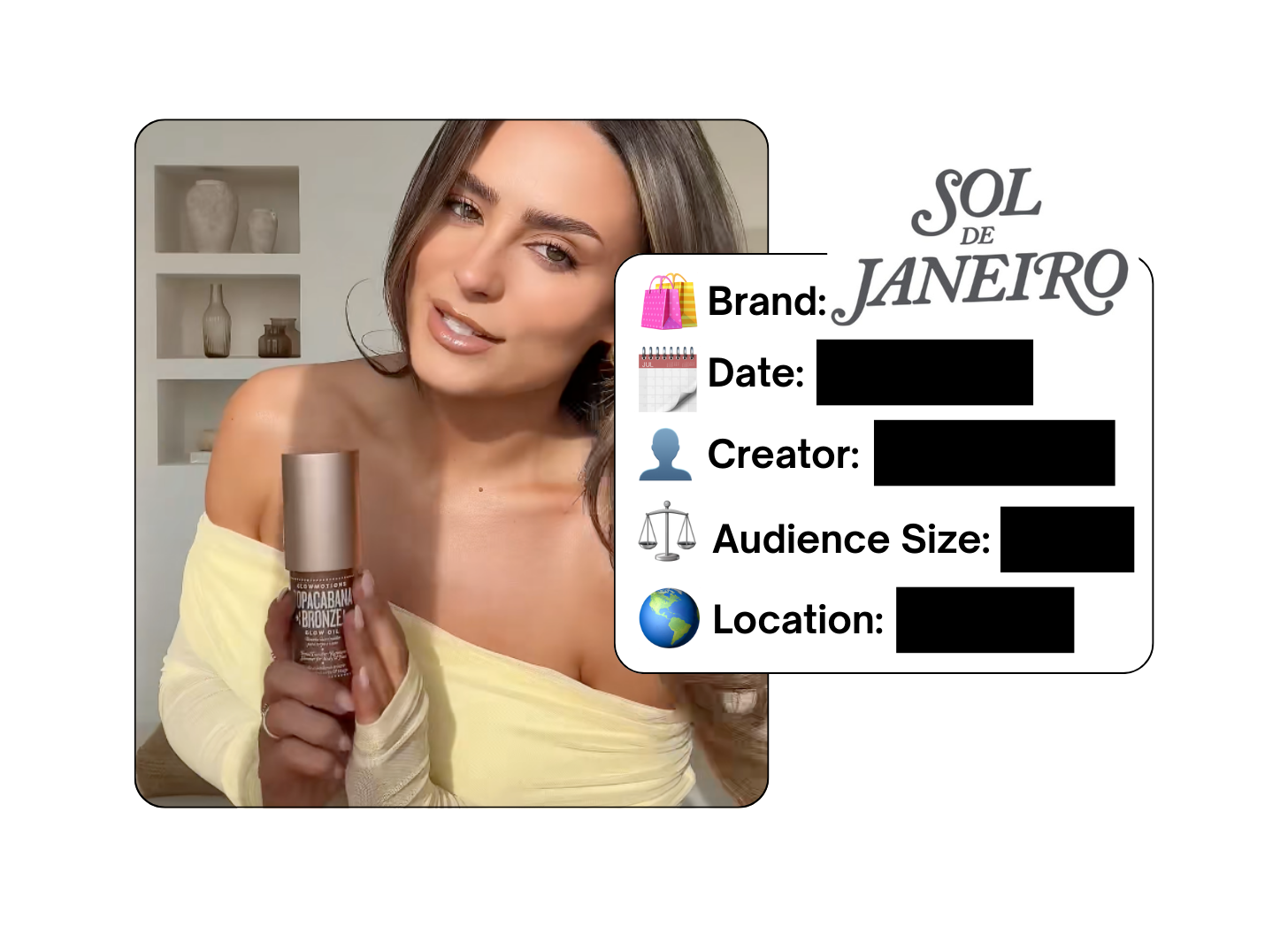 Spotted: Sol de Janeiro in a new paid collab