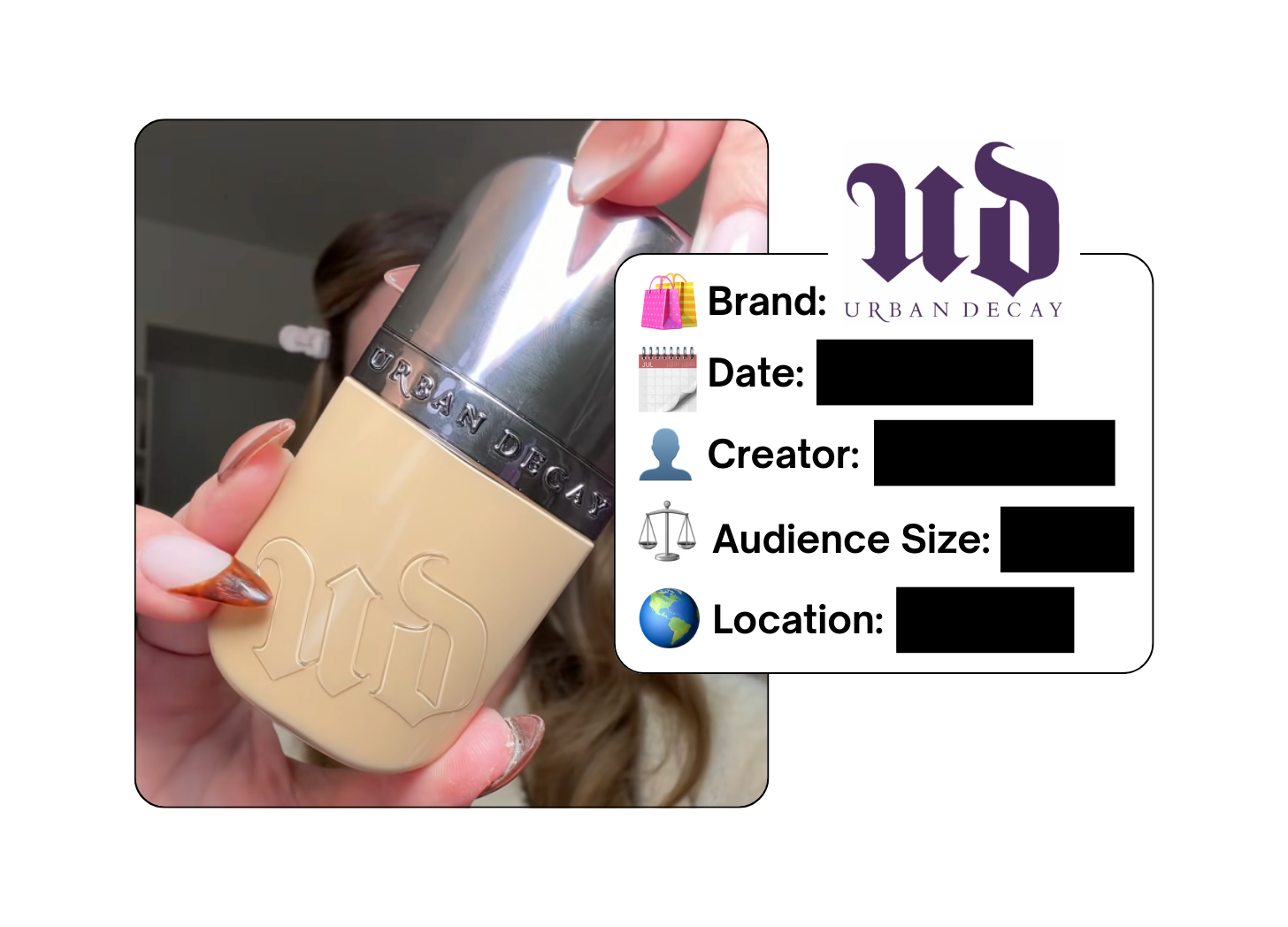 Spotted: Urban Decay in a new paid collab