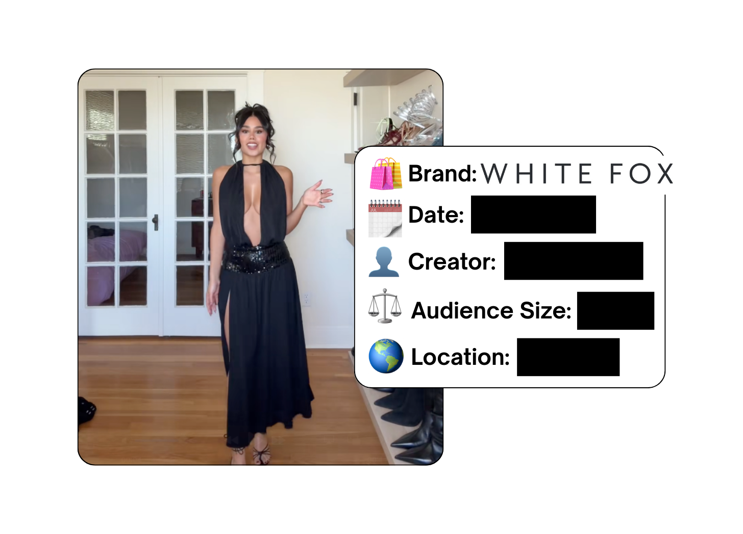 Spotted: ‎White Fox Boutique in a new paid collab