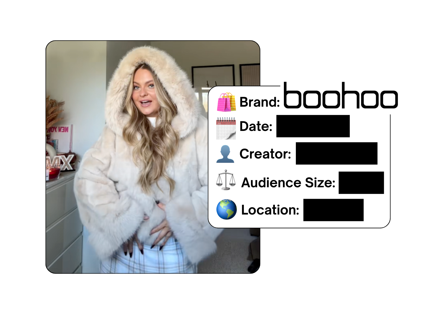 Spotted: Boohoo in a new paid collab