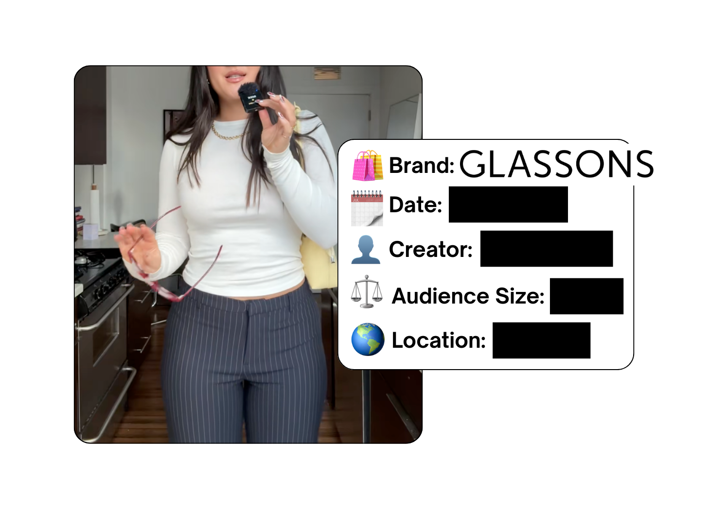 Spotted: Glassons in a new paid collab