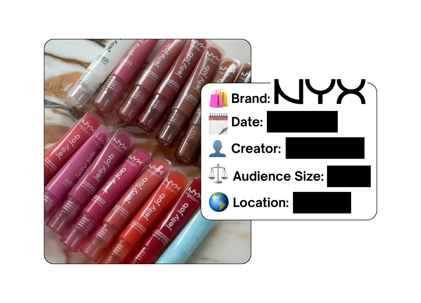 Spotted: NYX Cosmetics in a new paid collab