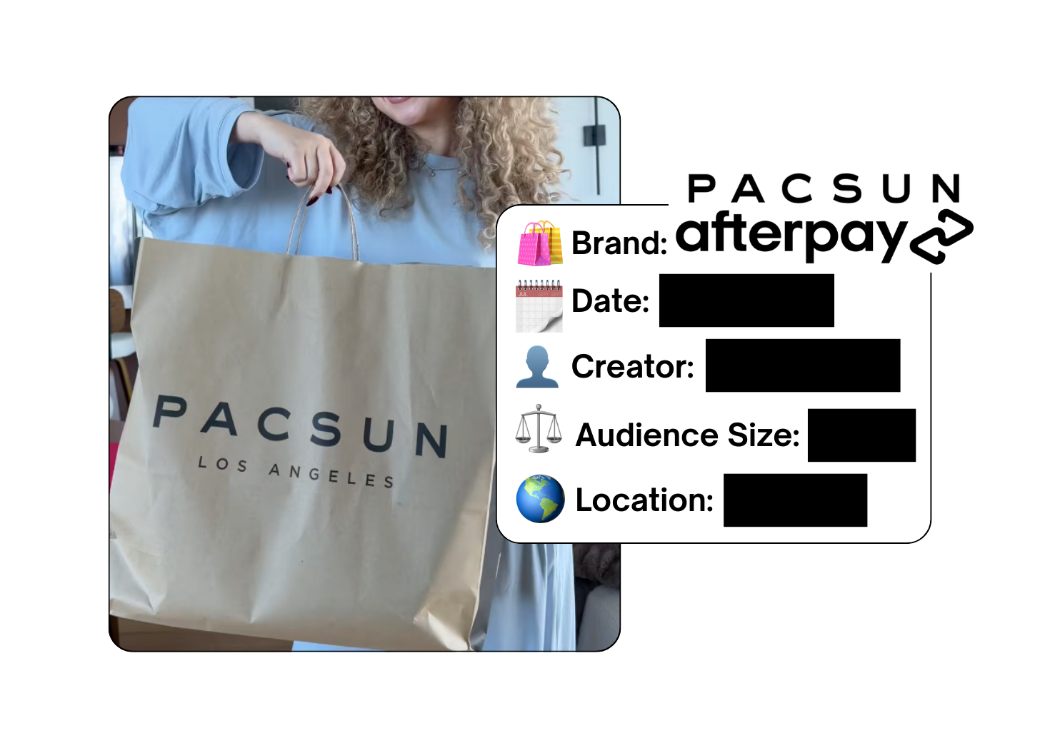 Spotted: Pacsun x Afterpay in a new paid collab