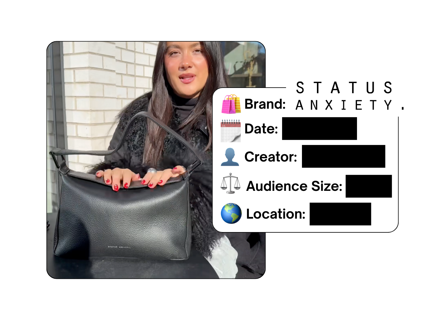 Spotted: Status Anxiety in a new paid collab