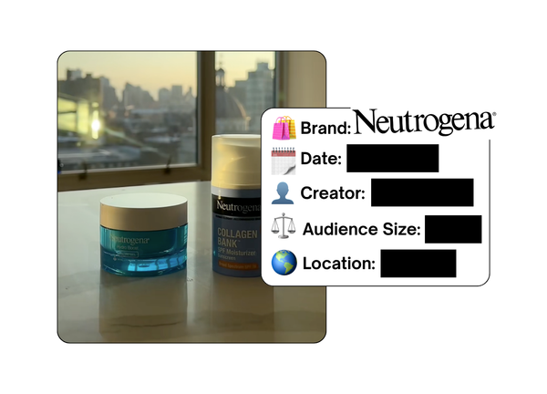 Spotted: Neutrogena in a new paid collab