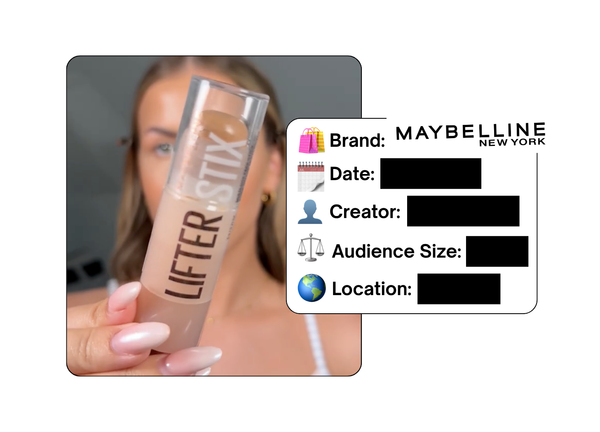 Spotted: Maybelline in a new paid collab