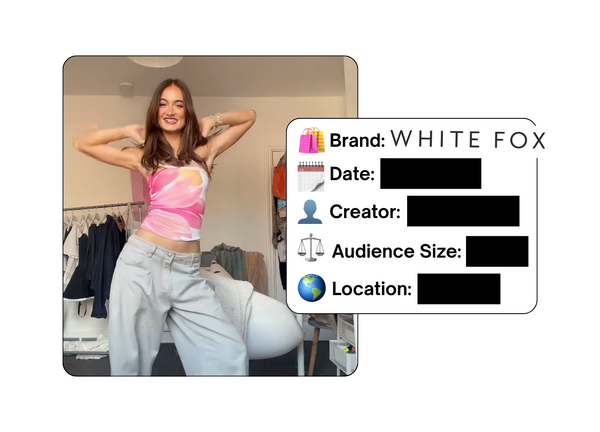 Spotted: Whitefox Boutique in a new paid collab