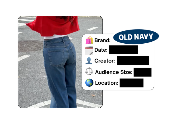 Spotted: Old Navy in a new paid collab