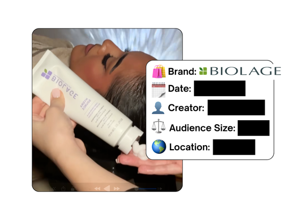 Spotted: Biolage in a new paid collab