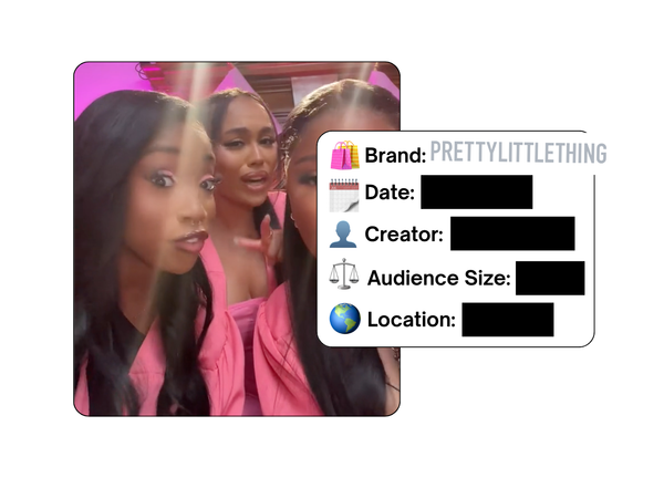 Spotted: Pretty Little Thing in a new paid collab