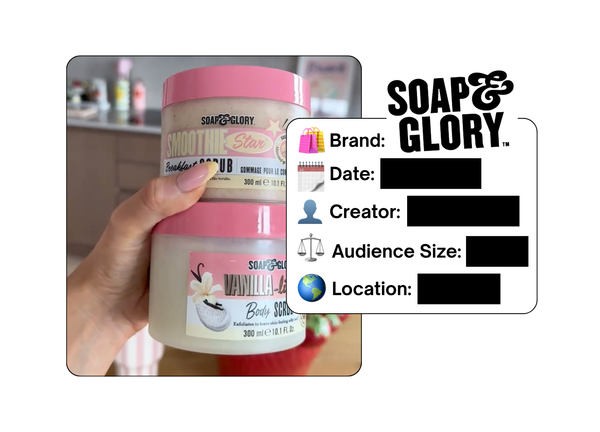 Spotted: Soap & Glory in a new paid collab
