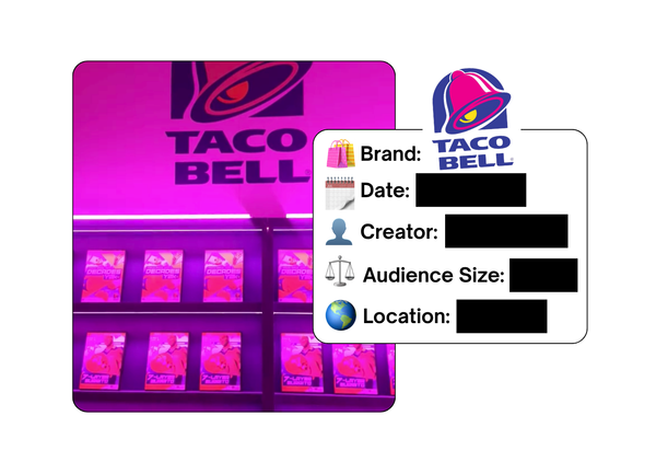 Spotted: Taco Bell in a new paid collab