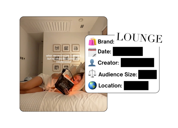 Spotted: Lounge in a new paid collab