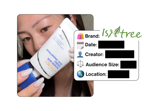 Spotted: Isntree in a new paid collab