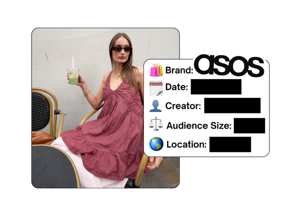 Spotted: ASOS in a new paid collab
