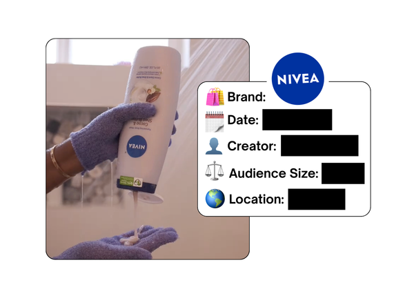 Spotted: NIVEA in a new paid collab