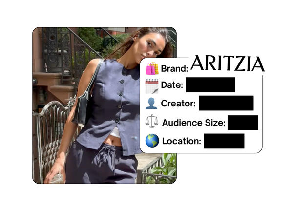 Spotted: Aritzia in a new paid collab